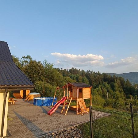 Sarnie Wzgorze Sucha Beskidzka Sauna Jacuzzi Kukow Extérieur photo