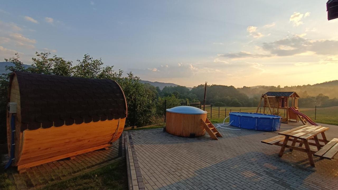 Sarnie Wzgorze Sucha Beskidzka Sauna Jacuzzi Kukow Extérieur photo