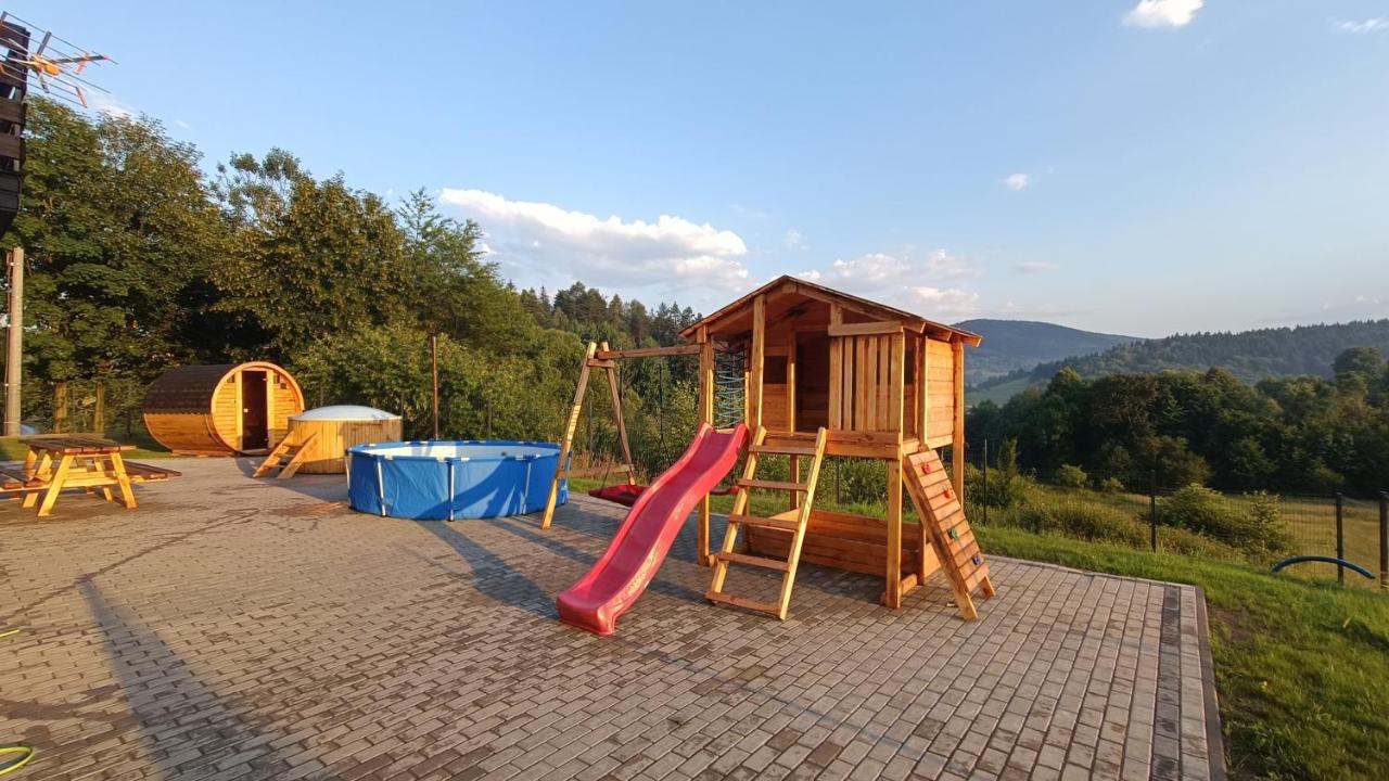 Sarnie Wzgorze Sucha Beskidzka Sauna Jacuzzi Kukow Extérieur photo
